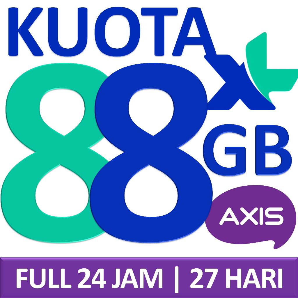unlimited axis xl 24 jam 88 giga