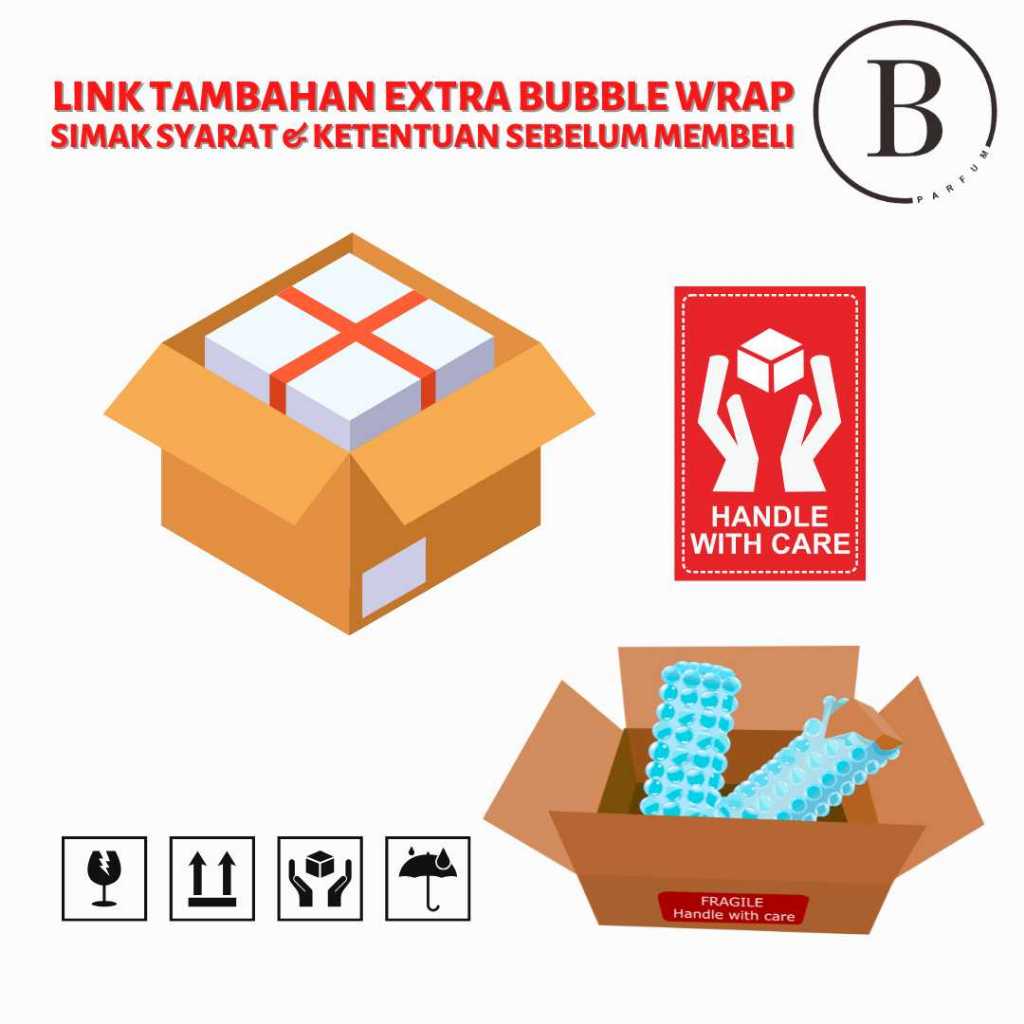 

[ WAJIB DI CHECKOUT ] Extra Bubble Wrap & Dus