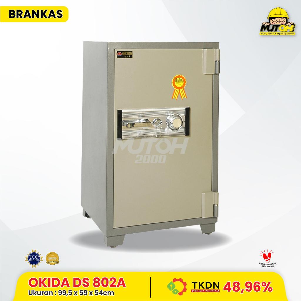 Brankas BROTHER OKIDA DS-802 A Brangkas Tahan Api Brankas Bergaransi Bersertifikat TKDN