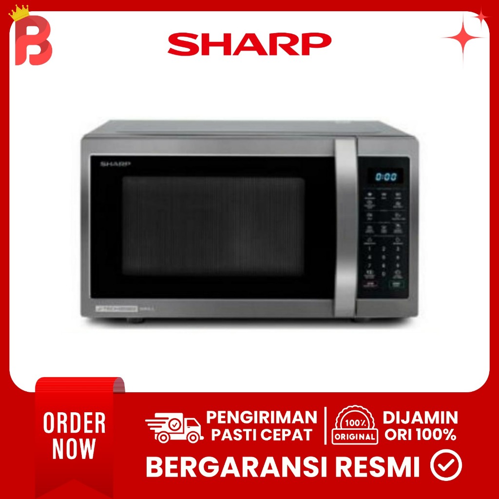 SHARP Microwave Grill / Microwave Grill Oven 23L R-650GX (BS)