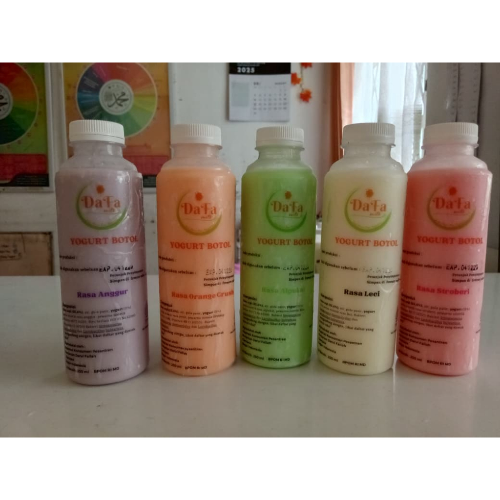 

Yogurt Botol 250ml | Sehat, Lembut, dan Nikmat
