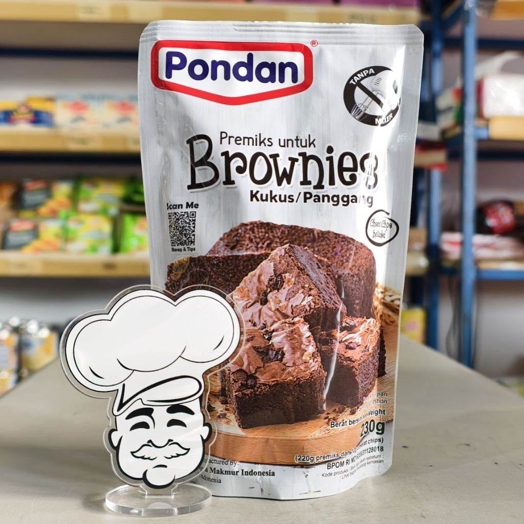 

Tepung Premix Pondan Brownies 230Gr / Tepung Brownies Pondan 230Gr / Tepung Brownies Kukus / Tepung Brownies Panggang