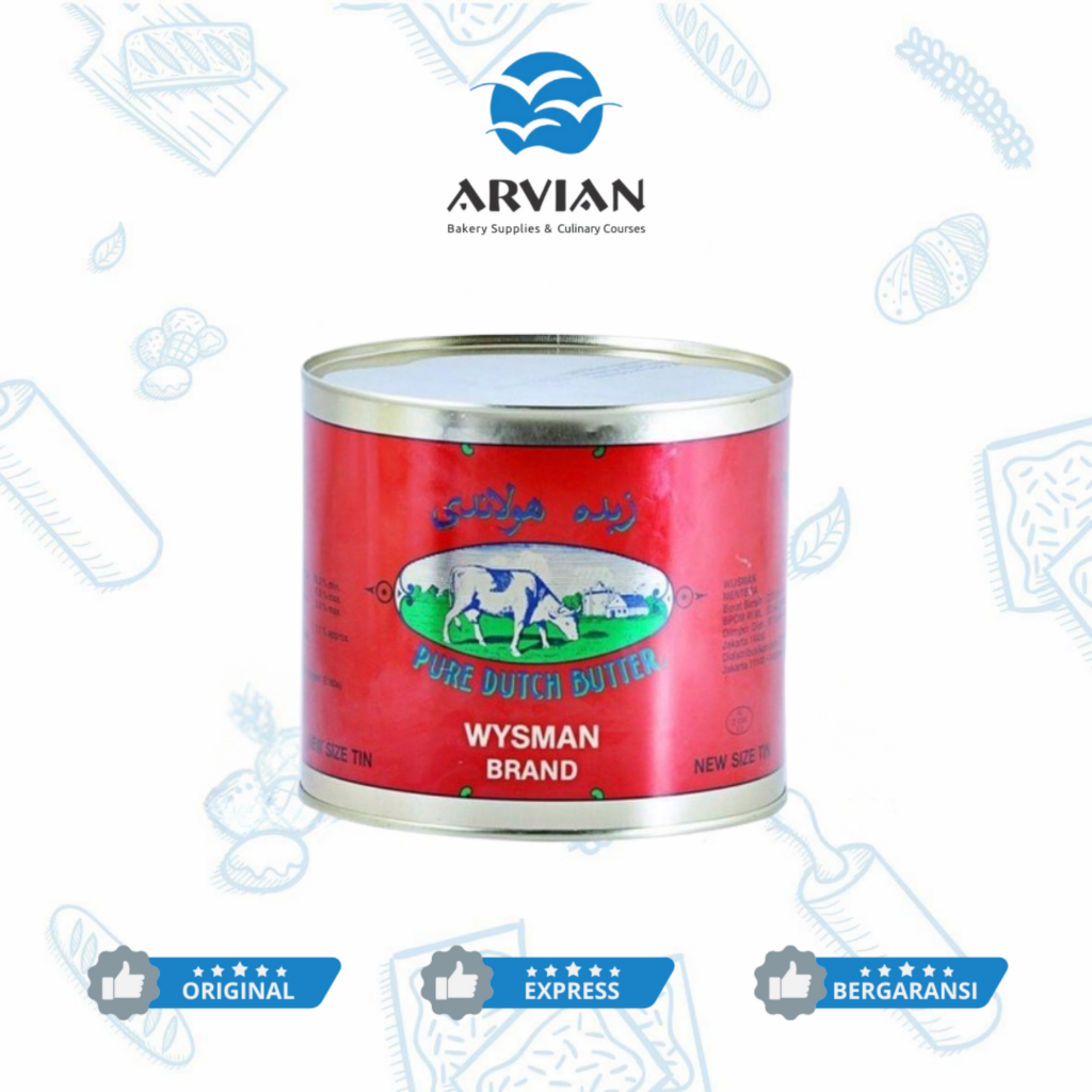

Wijsman / Wysman / Wisman Butter Mentega Margarine Premium 2270 Gr [Instant Surabaya] - Arvian