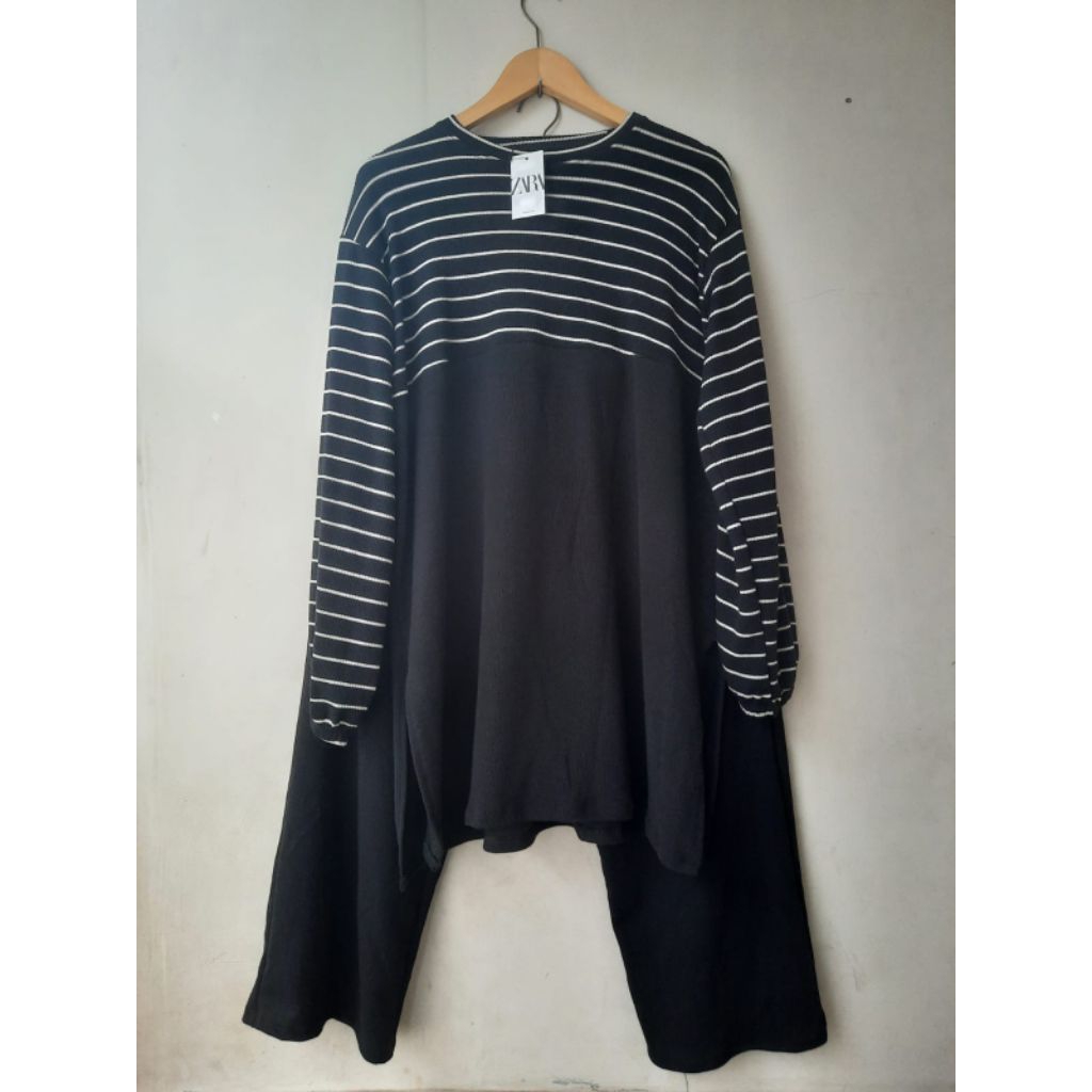 setelan zara knit import premium ld 120