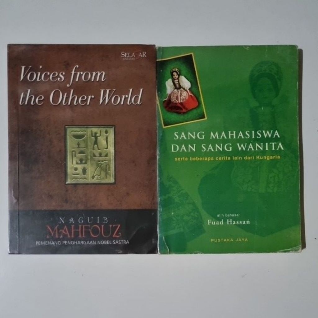 Literatur Klasik Preloved Original Terjemahan | Voices from the Other World by Naguib Mahfouz | Sang