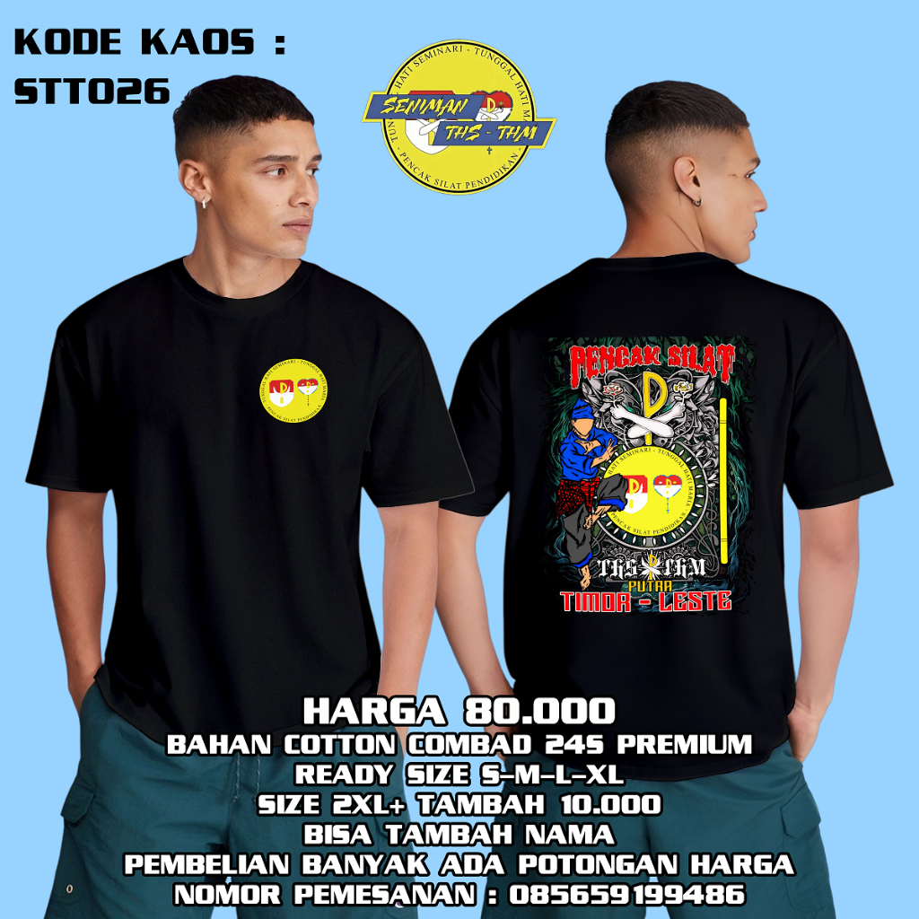 Seniman THS THM || STT026 Kaos Katun Unisex