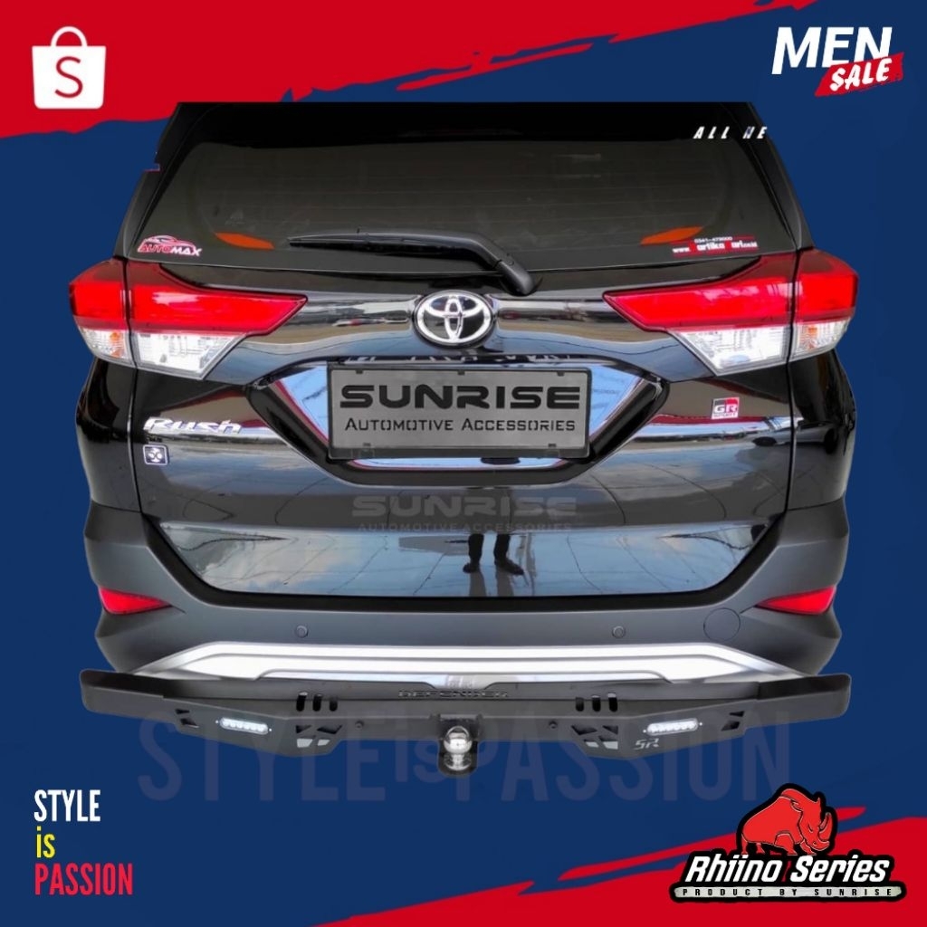 Besi Pelindung Bemper Defender Rush GR 2023-2025