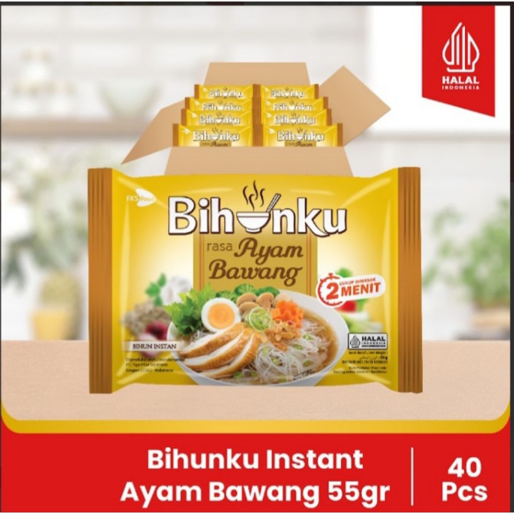 

Paket Bundling - Bihunku Instan - Ayam Bawang - 55gr - 12pcs