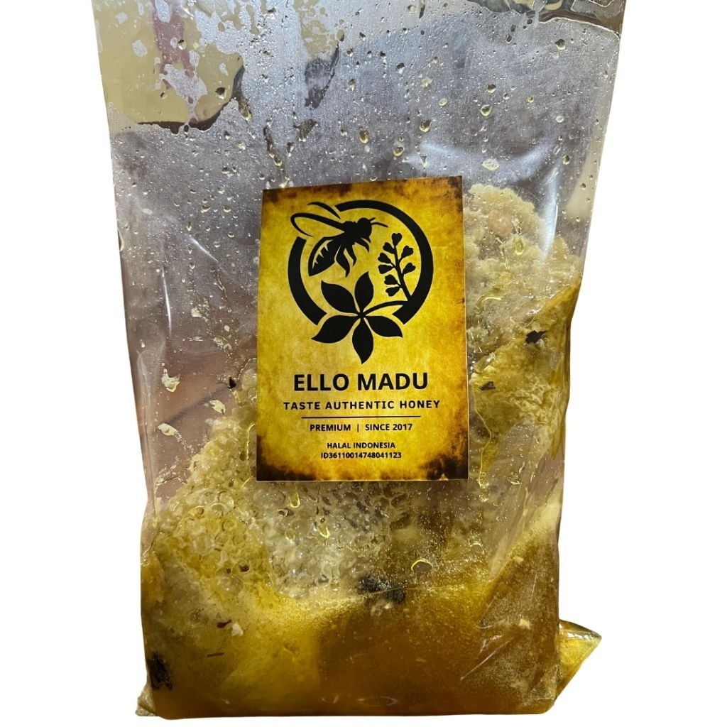 

Madu Sarang Hutan Asli 100% Murni – Honeycomb Liar – Bisa Dimakan Langsung!