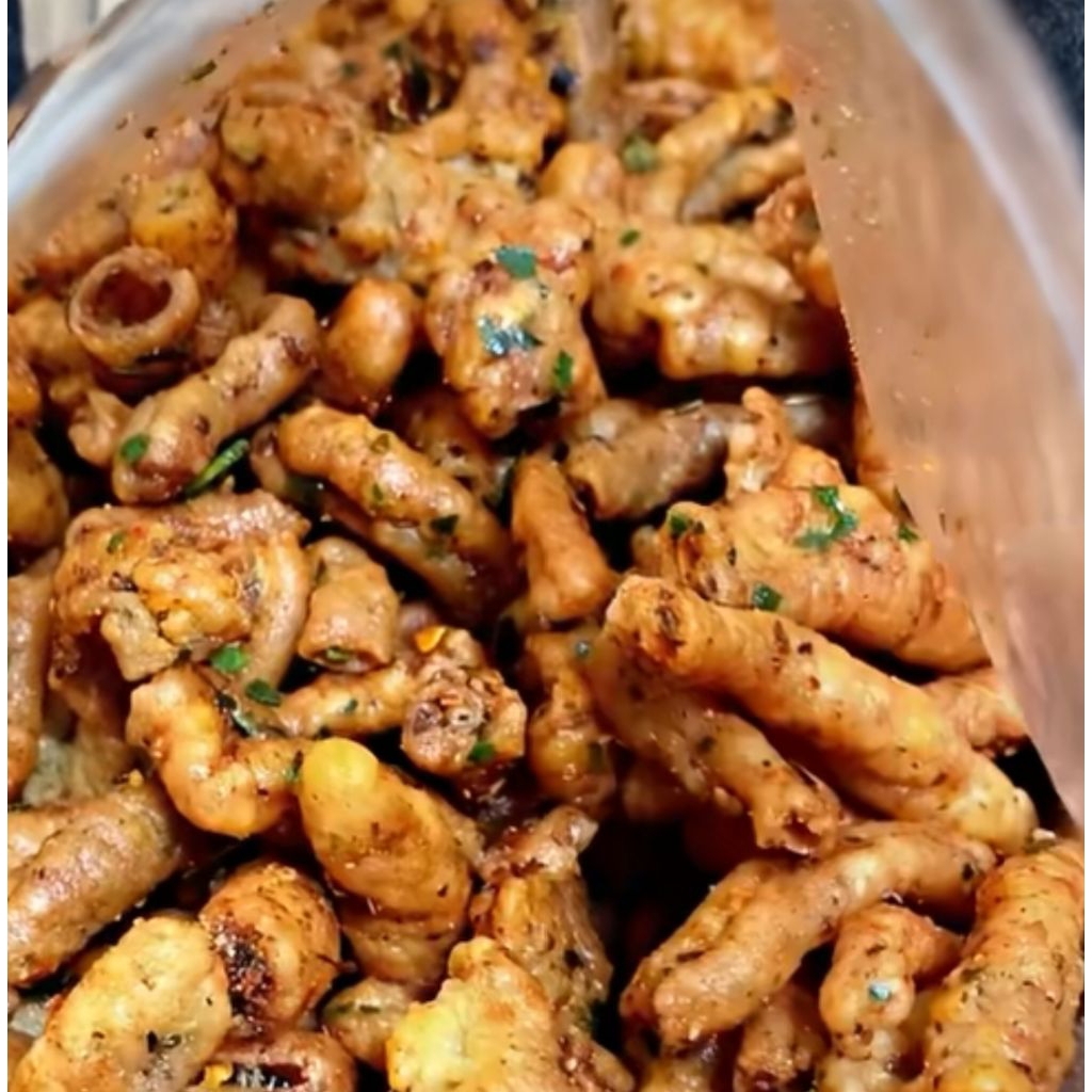 

KRIPIK USUS AYAM PEDASSS SUPER KRIUK 250GR