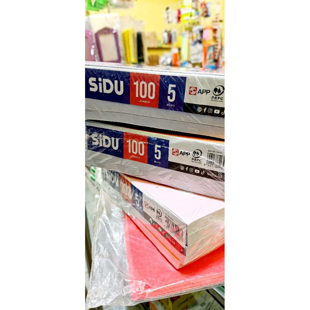 Buku Tulis SIDU Isi 100 Lembar