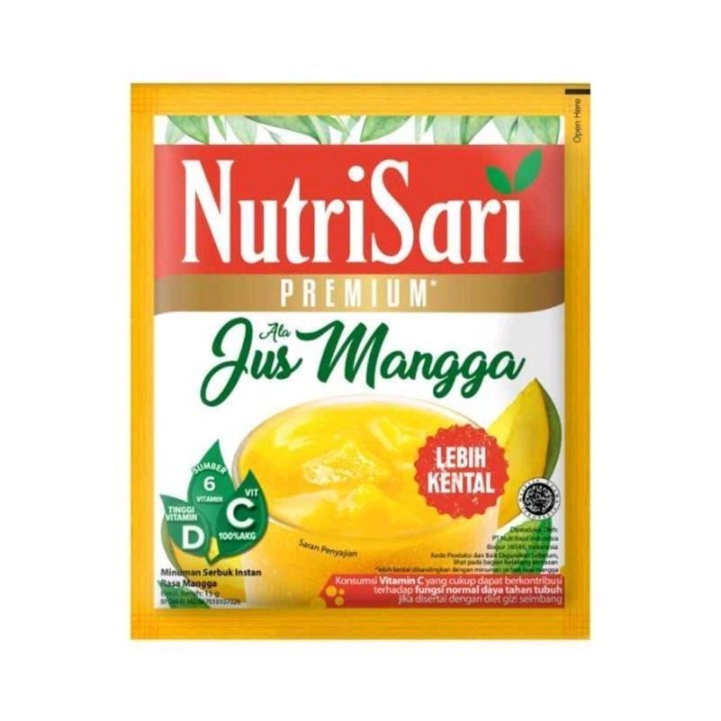 

Nutrisari Premium jus mangga