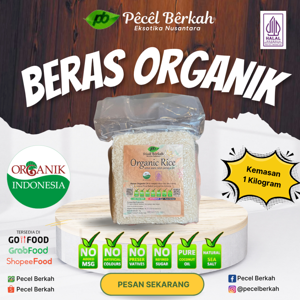 Beras Organik 1 kg