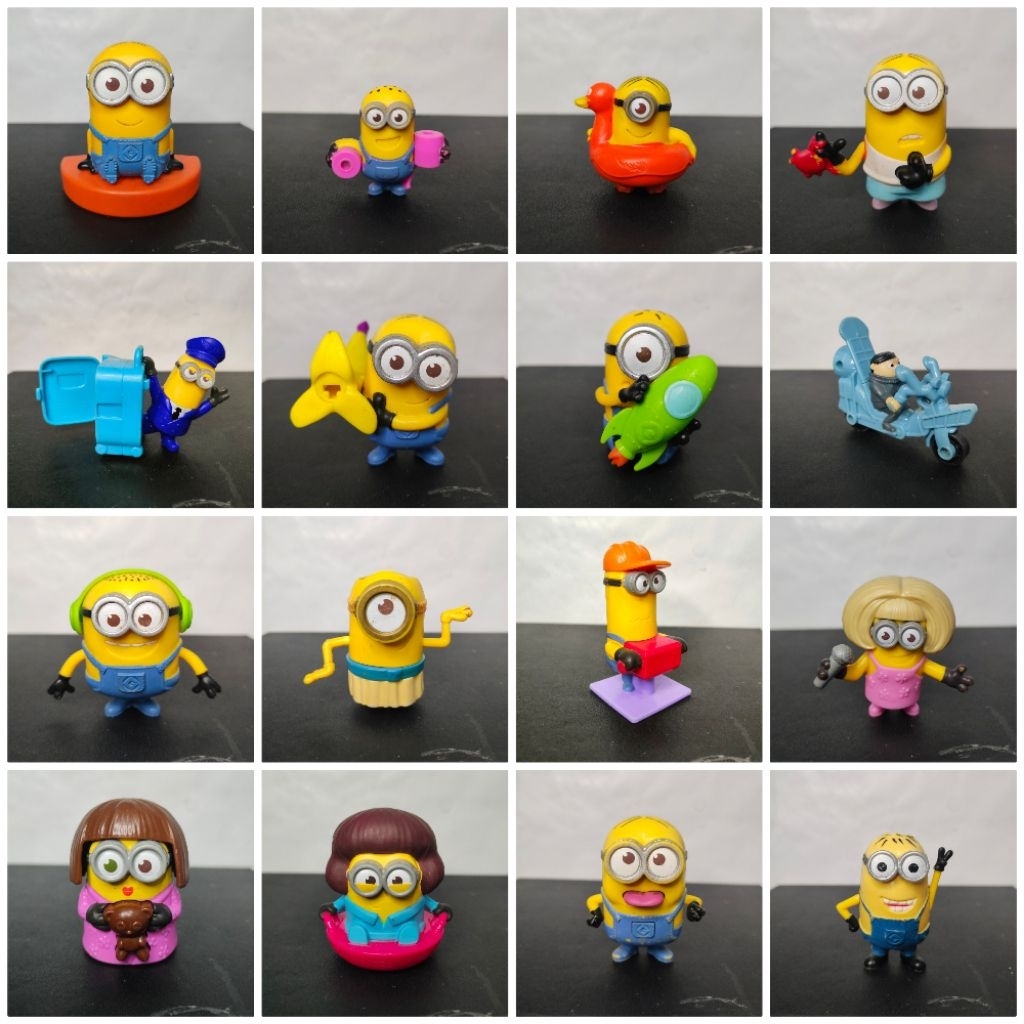Action Figure Minion Preloved Good Condition Murah Meriah Untuk Koleksi dan Hoby pajangan lemari das