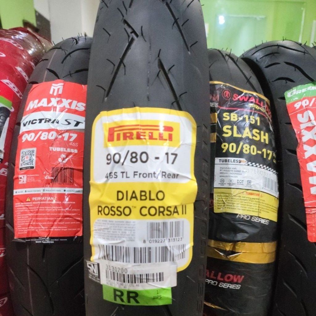 PIRELLI DIABLO CORSA 2 90/80 17 TUBELESS