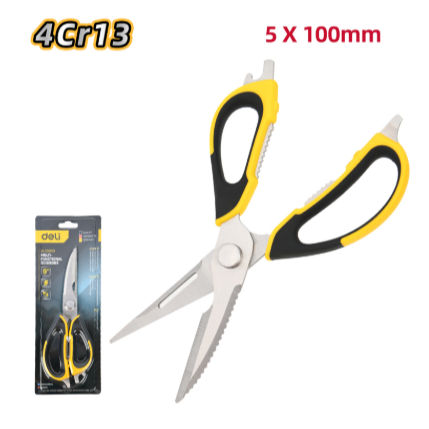 

Deli Scissors 5x100 Mm / Deli Gunting 4 Inch EDL358019