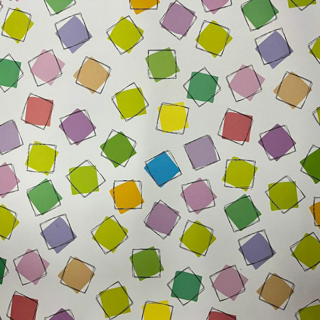 

Kertas Kado Jumbo Sansan Wawa Motif Kotak Kotak - SW 611