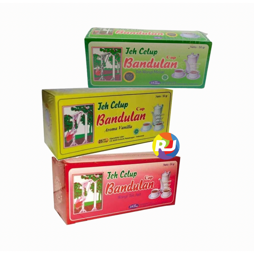 

Teh Seduh Celup Bandulan 25's - Teh Asli / Vanilla / Melati