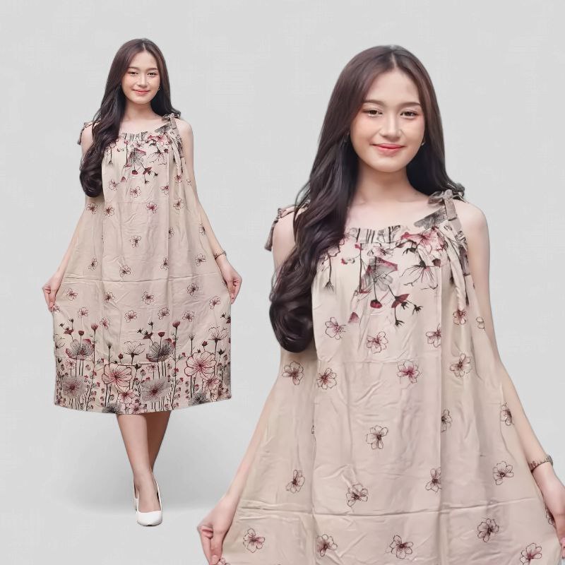 Daster Yukensi Jumbo Yukensi Rayon Tali Adem Trendi Kekinian Daster Ibu Muda