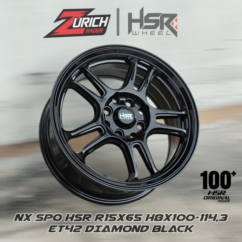 Velg Mobil Ring 15 Vios Agya Sigra Xenia Kijang Kapsul Pelek R15 Hsr Nx-Spo Pcd 4x100 4x114,3