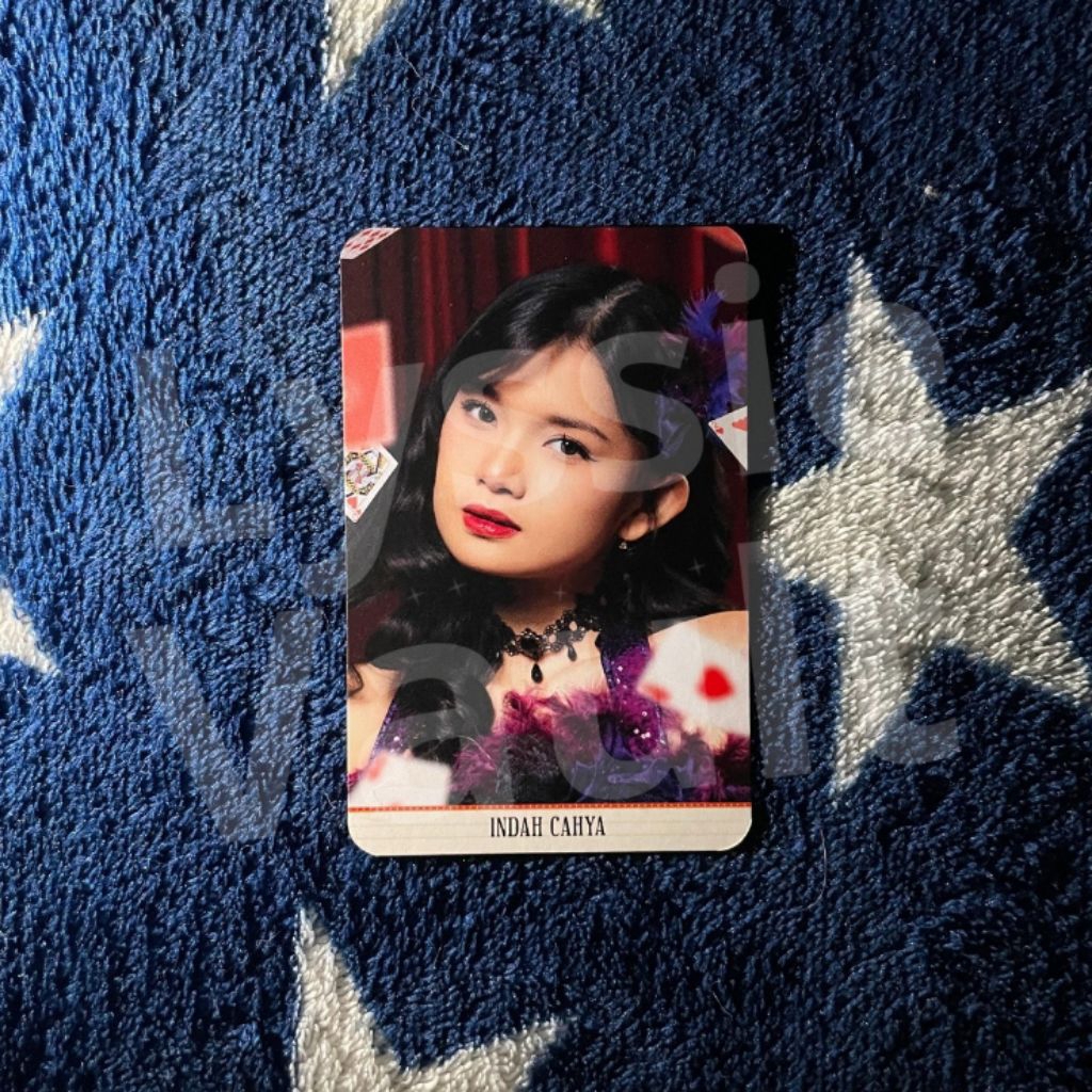 Photocard Official JKT48 Indah Cahya - ALL IN TOUR