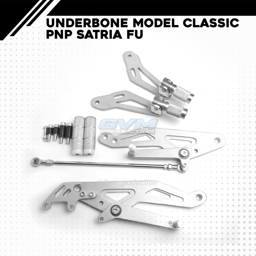 Underbone Suzuki Satria Fu karbu / injeksi Model Classic Tebal 8mm dan Jalu Lipat / Underbone Lipat 