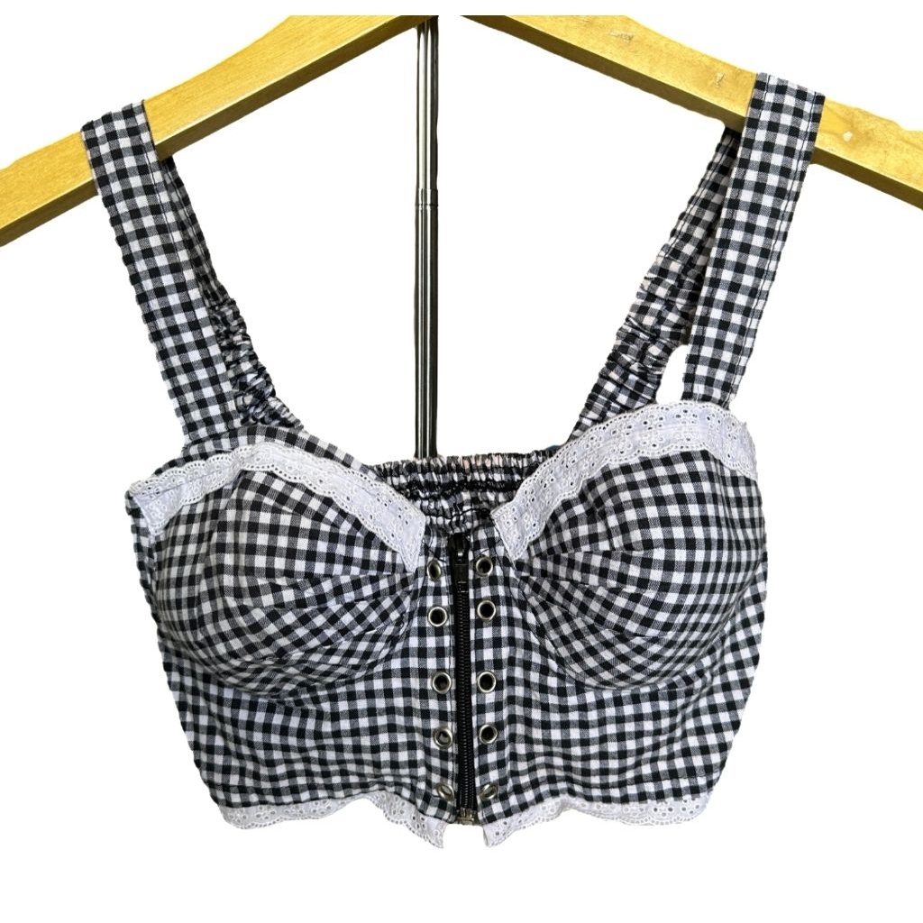 Crop Top Knit Fairy Core Rare coquette milkmaid pink dainty floral dress vintage mesh vest dainty ac