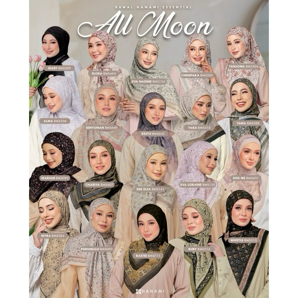 HANAMI HIJAB MALAYSIA ORI