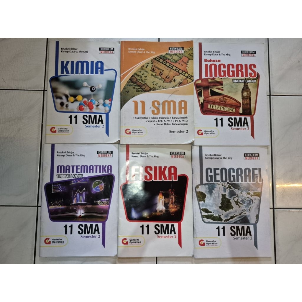 Preloved Buku Koding Ganesha Operation Kelas 11 KURIKULUM MERDEKA