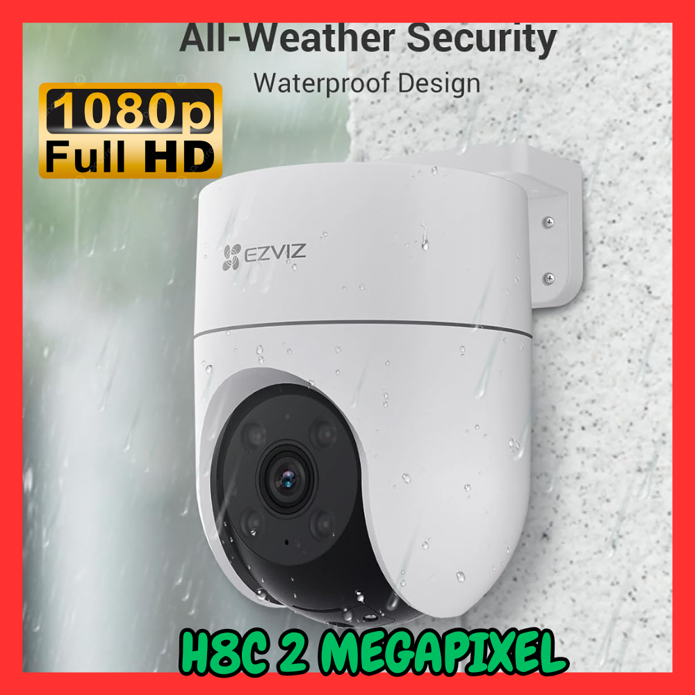 Kamera CCTV Wireless Wifi Ezviz H8C 2mp 1080P cctv wireless tanpa kabel