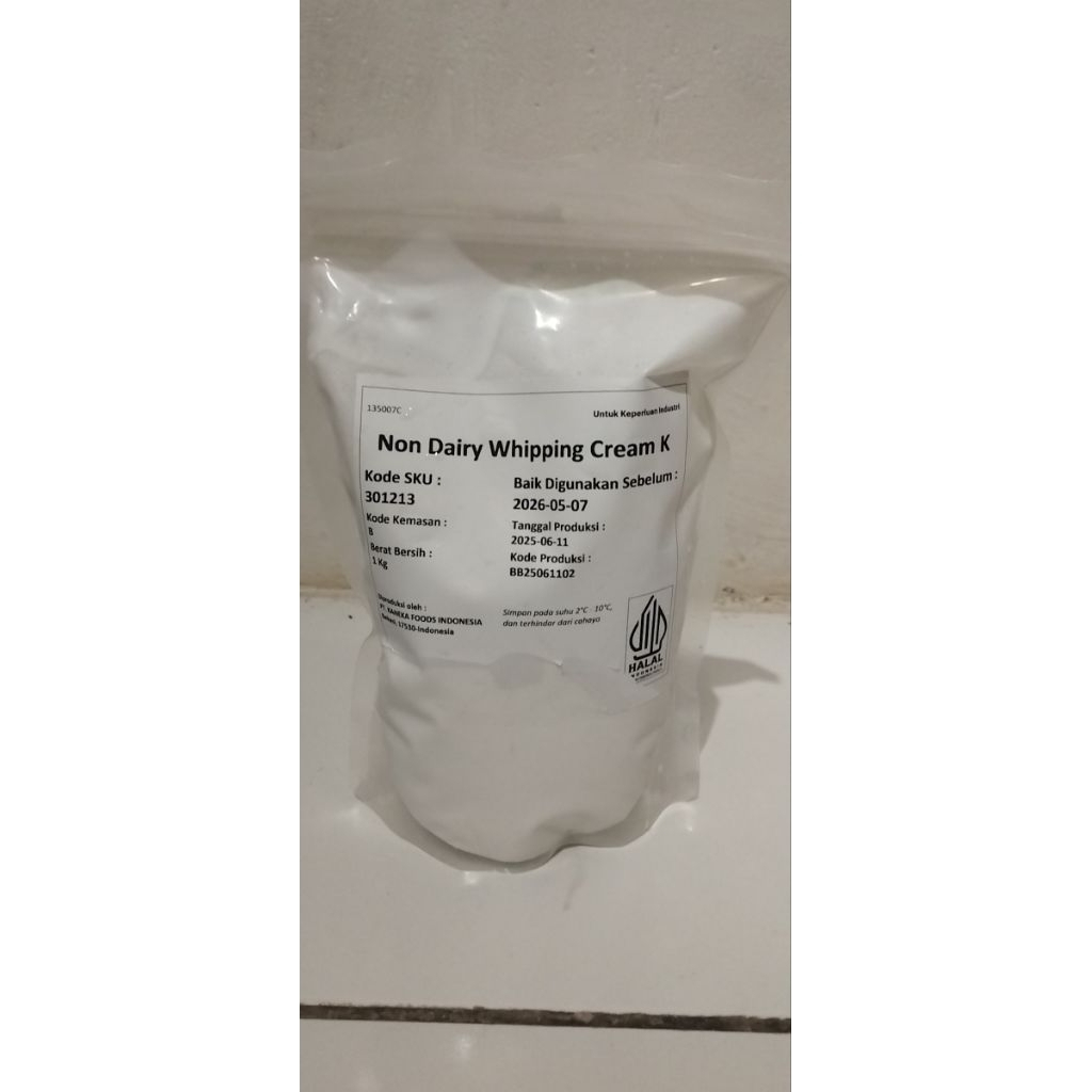 

whipping cream toping ace 1kg