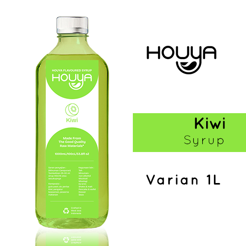 

Houya Kiwi Syrup 1Liter - Sirup Rasa Kiwi