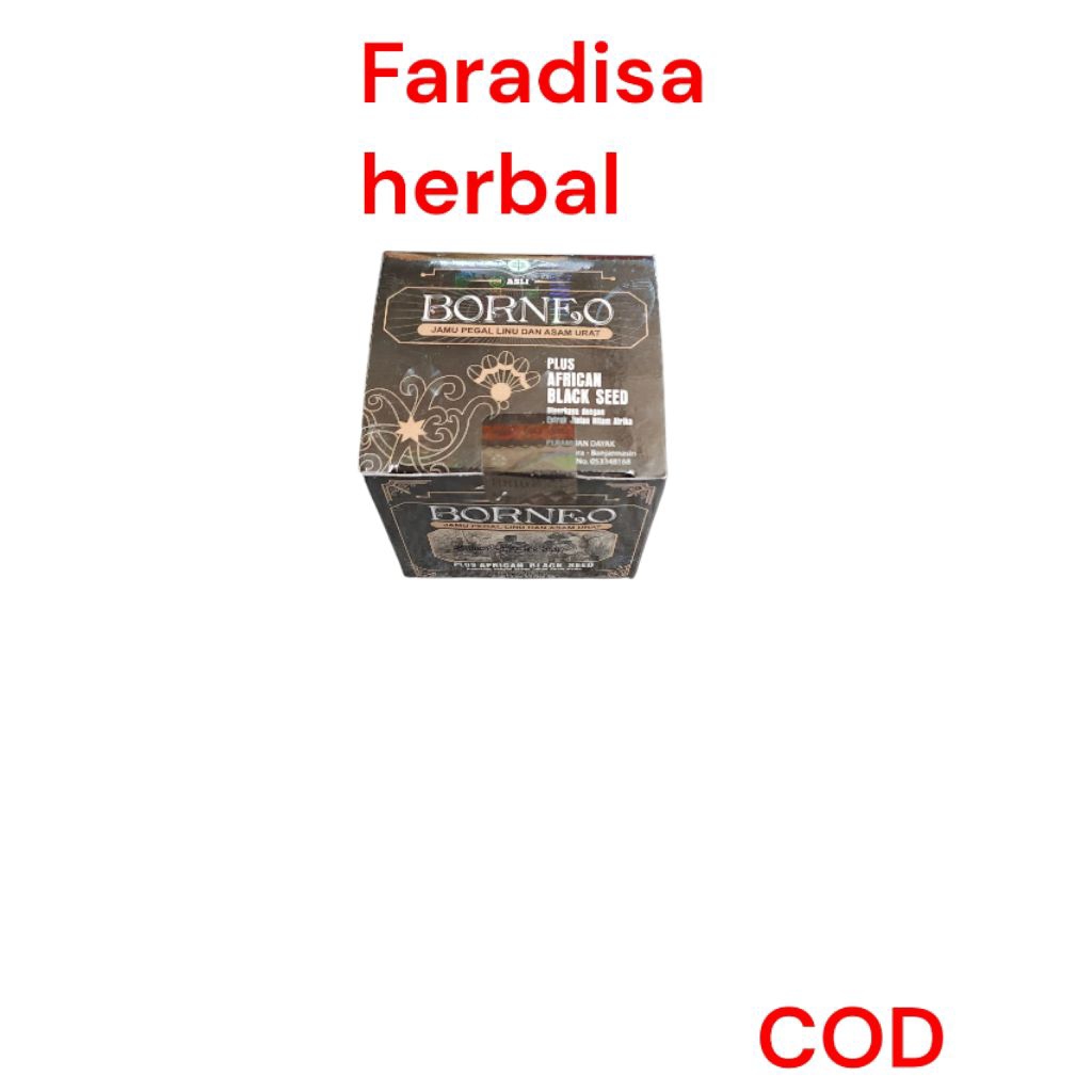 Borneo kapsul original