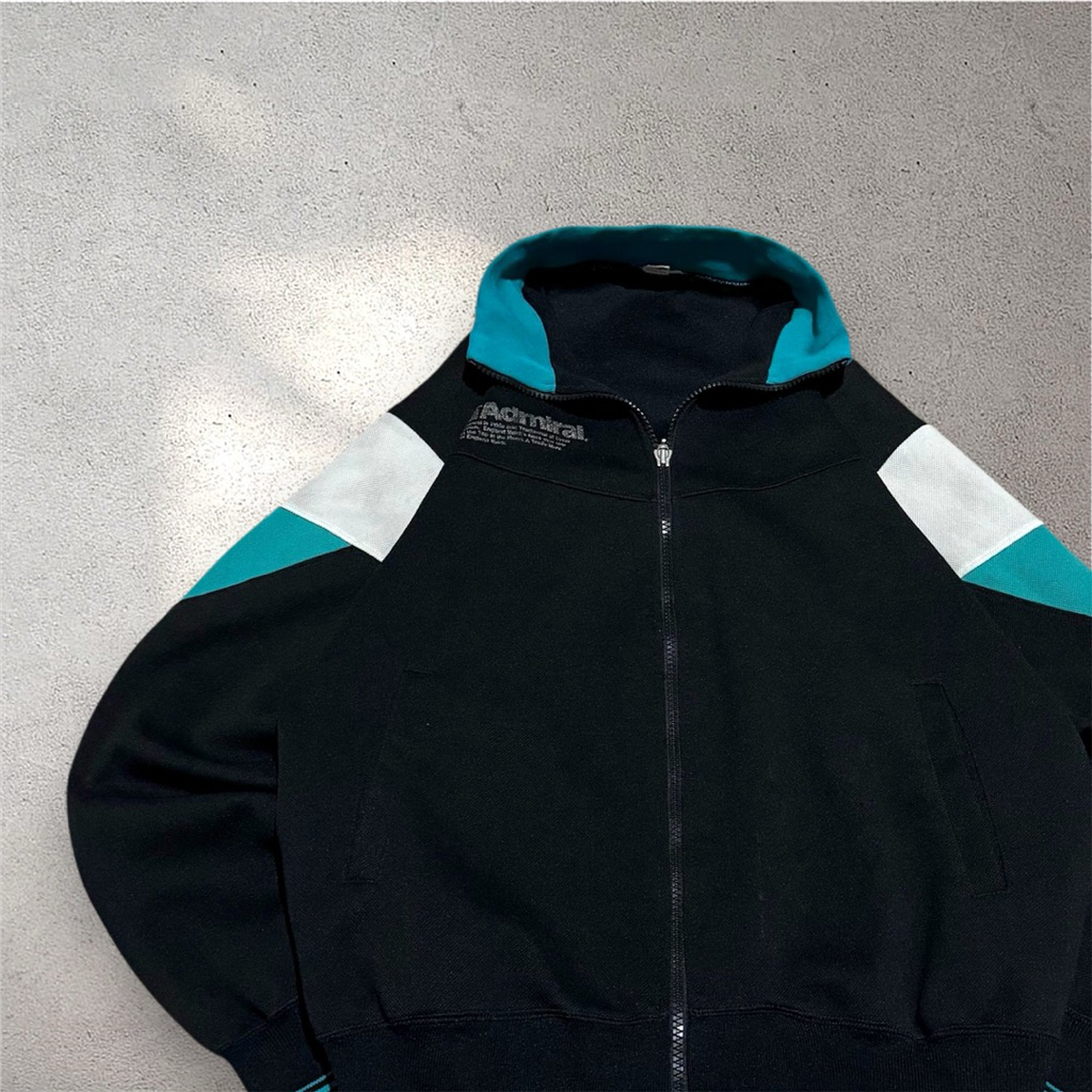 Tracktop Vintage Colorblock Three Tone Colour Brand Admiral