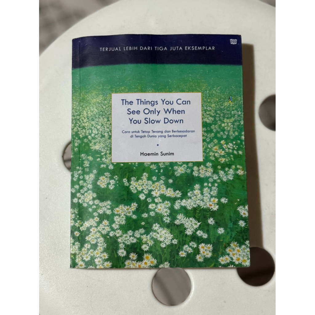 preloved buku the things you can see when you slow down