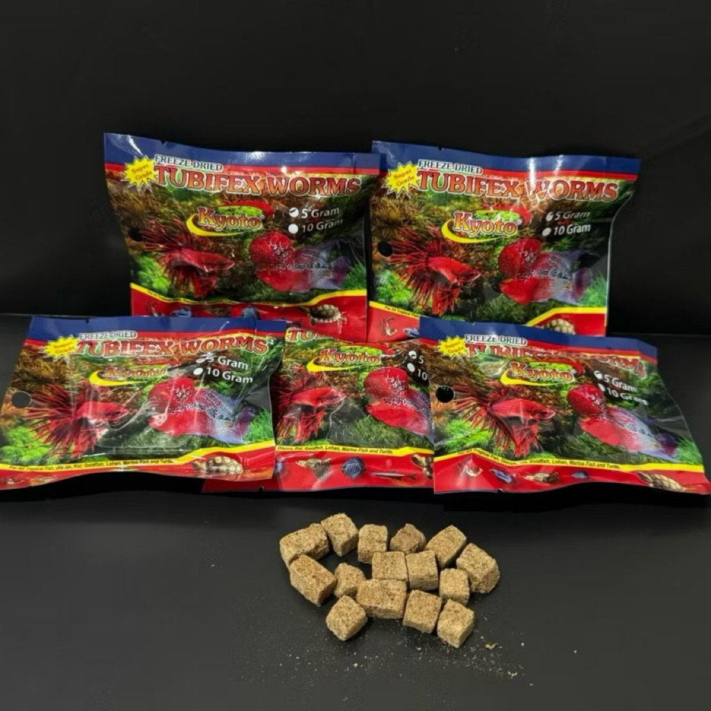 Boeaquatic - Tubefix Worm Kyoto Cacing Sutra Kering Casut Kering