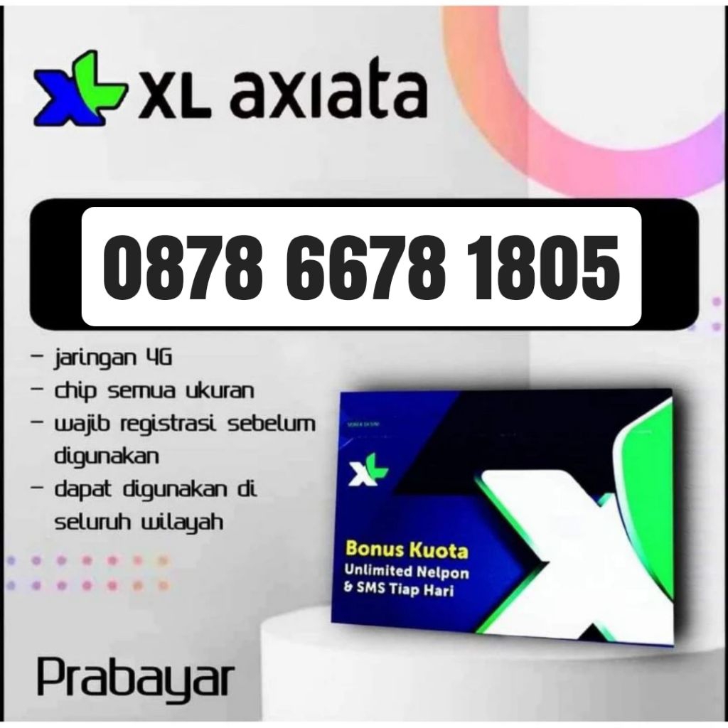 NOMER CANTIK XL AXIS 805 8055