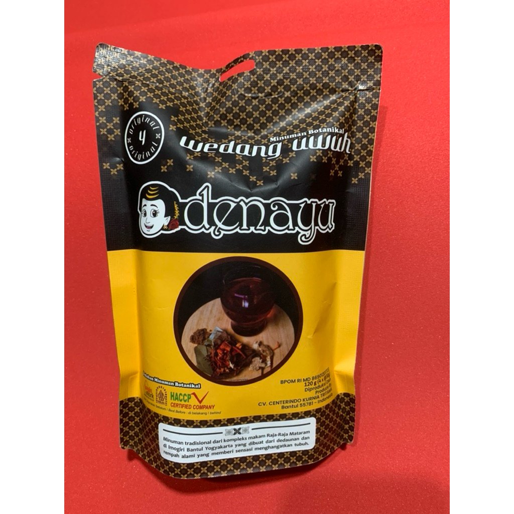 

Wedang Uwuh-Denayu, Pouch isi 4, Minuman tradisional khas Yogyakarta, 120gram