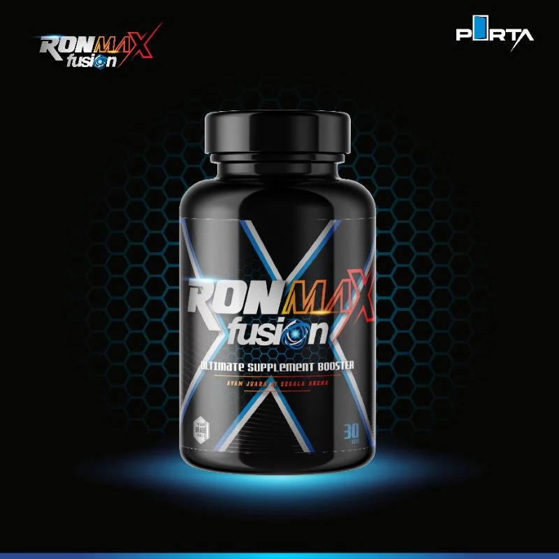 KAPSUL HARIAN AYAM ADUAN BOOSTER HARIAN AYAM ADUAN JAMU AYAM PETARUNG - RONMAX FUSION