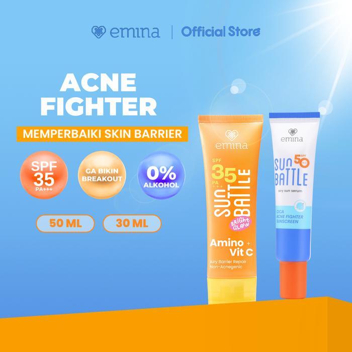 EMINA Sunscreen Indoor & Outdoor SPF 35 / Sunscreen Emina