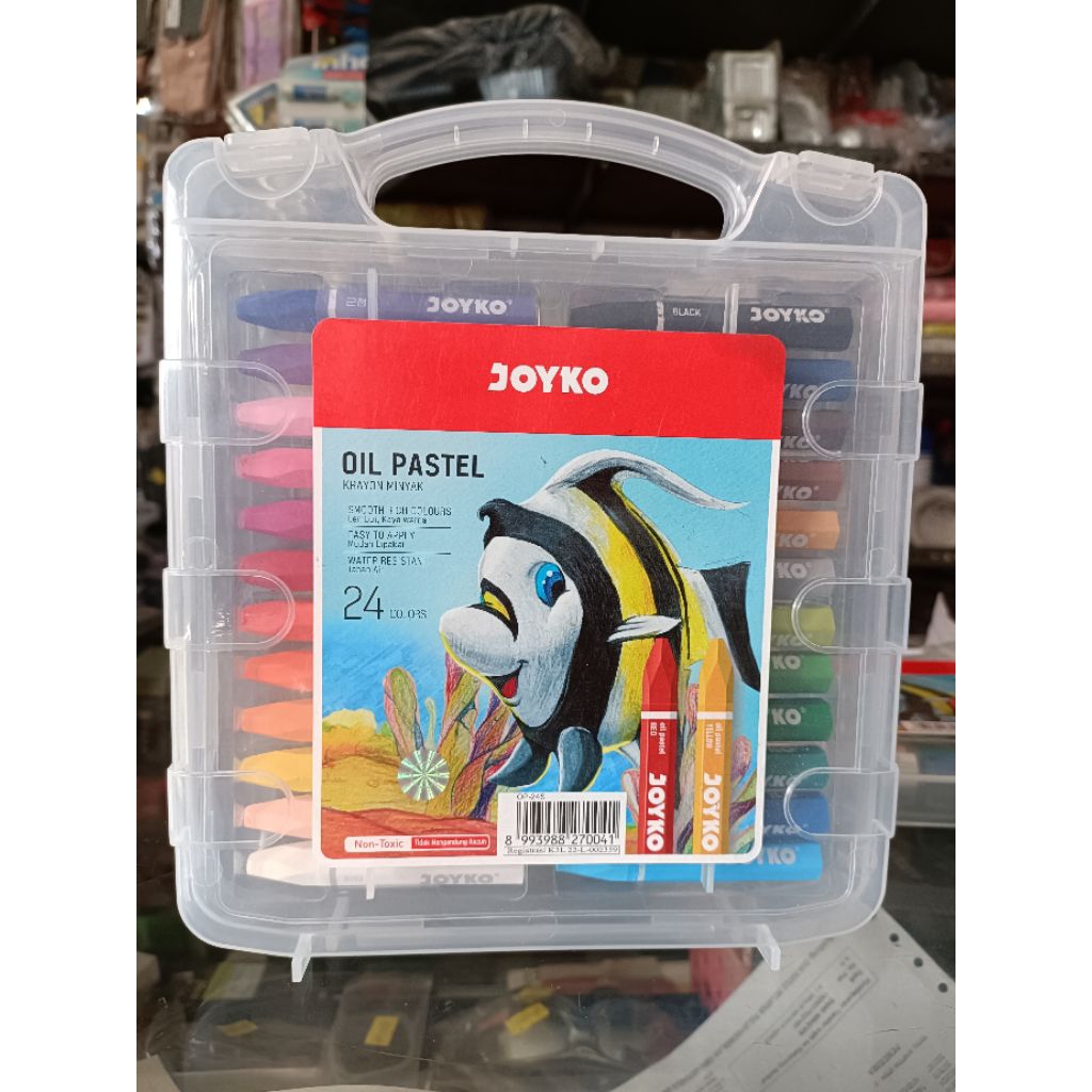 

krayon joyko oil pastel 18 & 24 warna