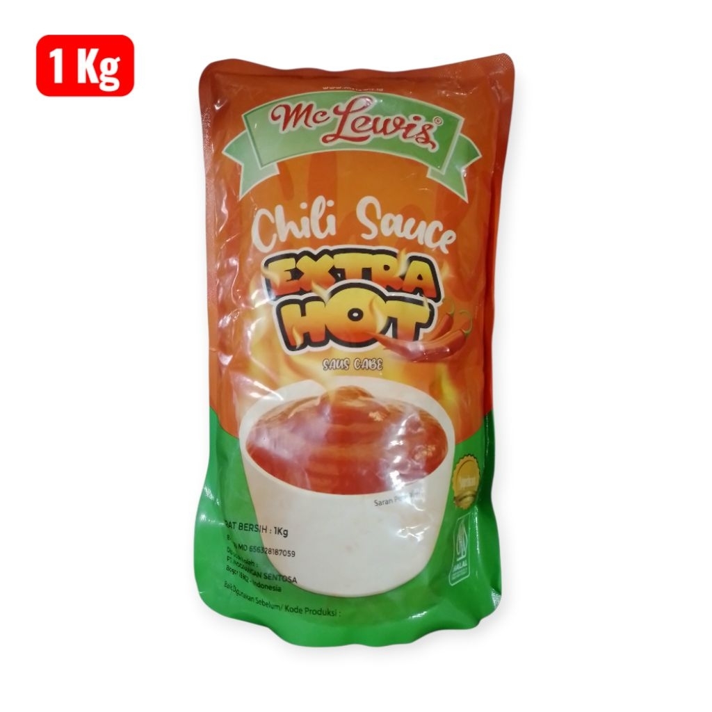 

Mc Lewis Chili Sauce Extra Hot 1 Kg