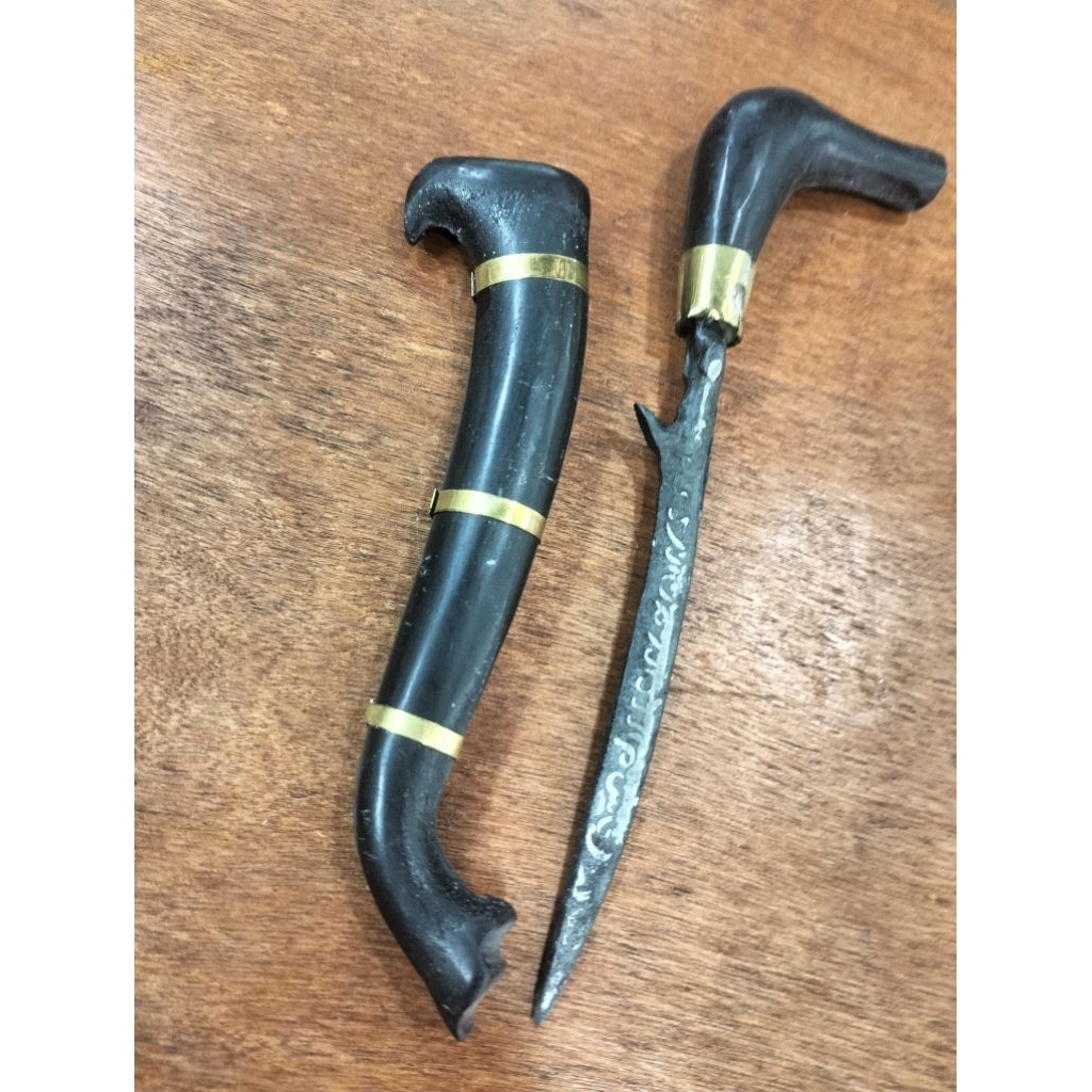 koleksi keris mini/keris Aceh/keris resin hitam