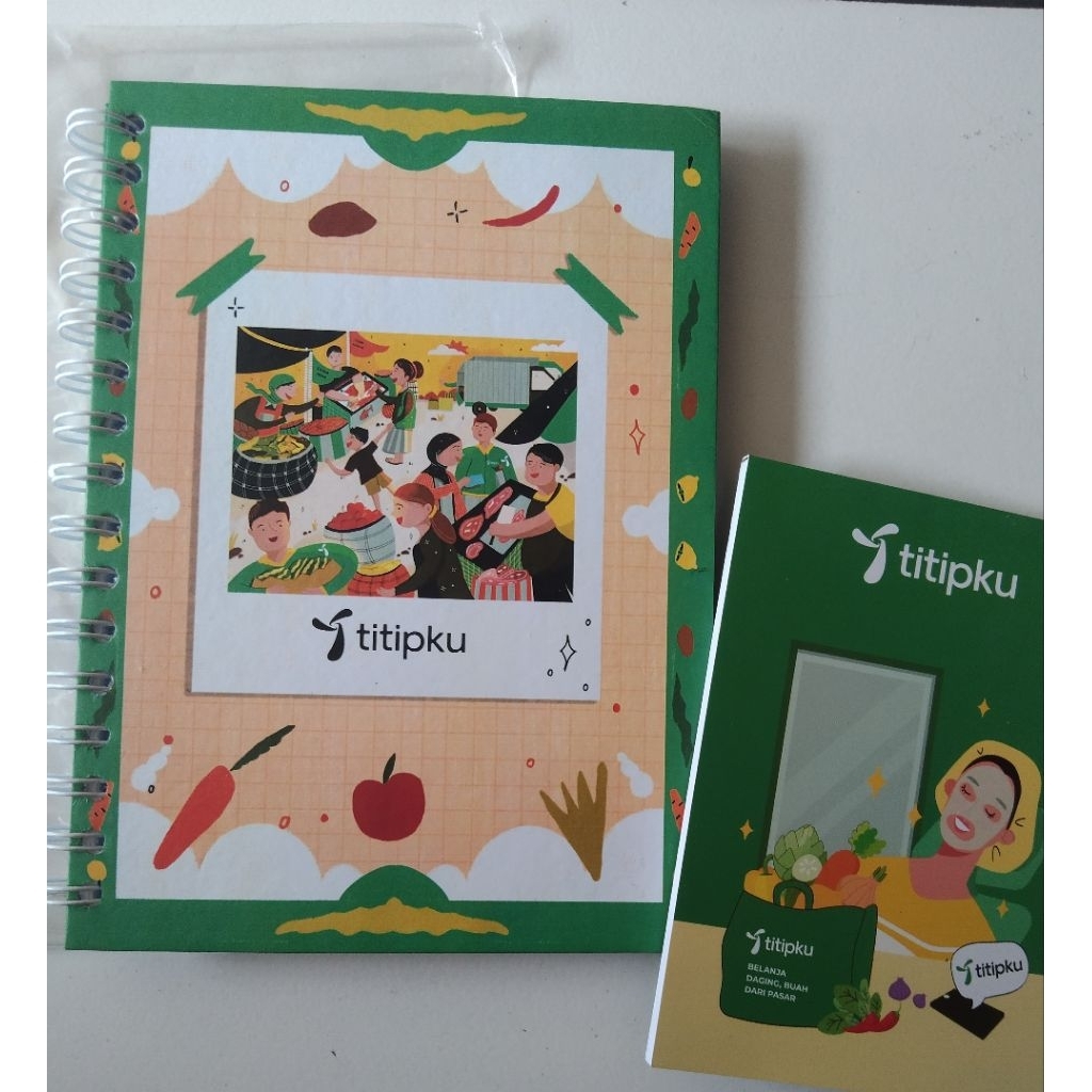 

buku jurnal ilustrasi bonus notepad