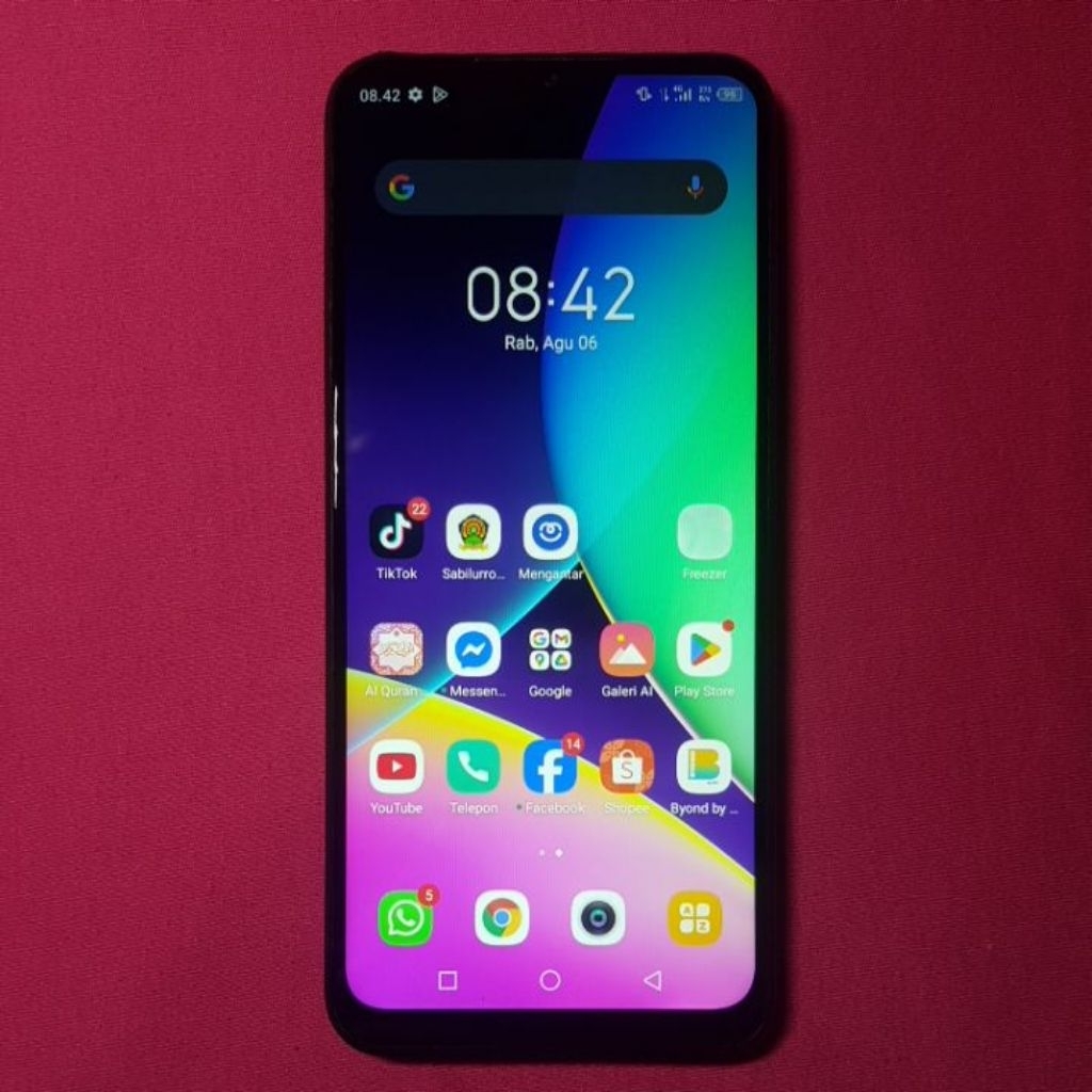 infinix hot 10s 4G ram 4/64gb hp second siap pakai