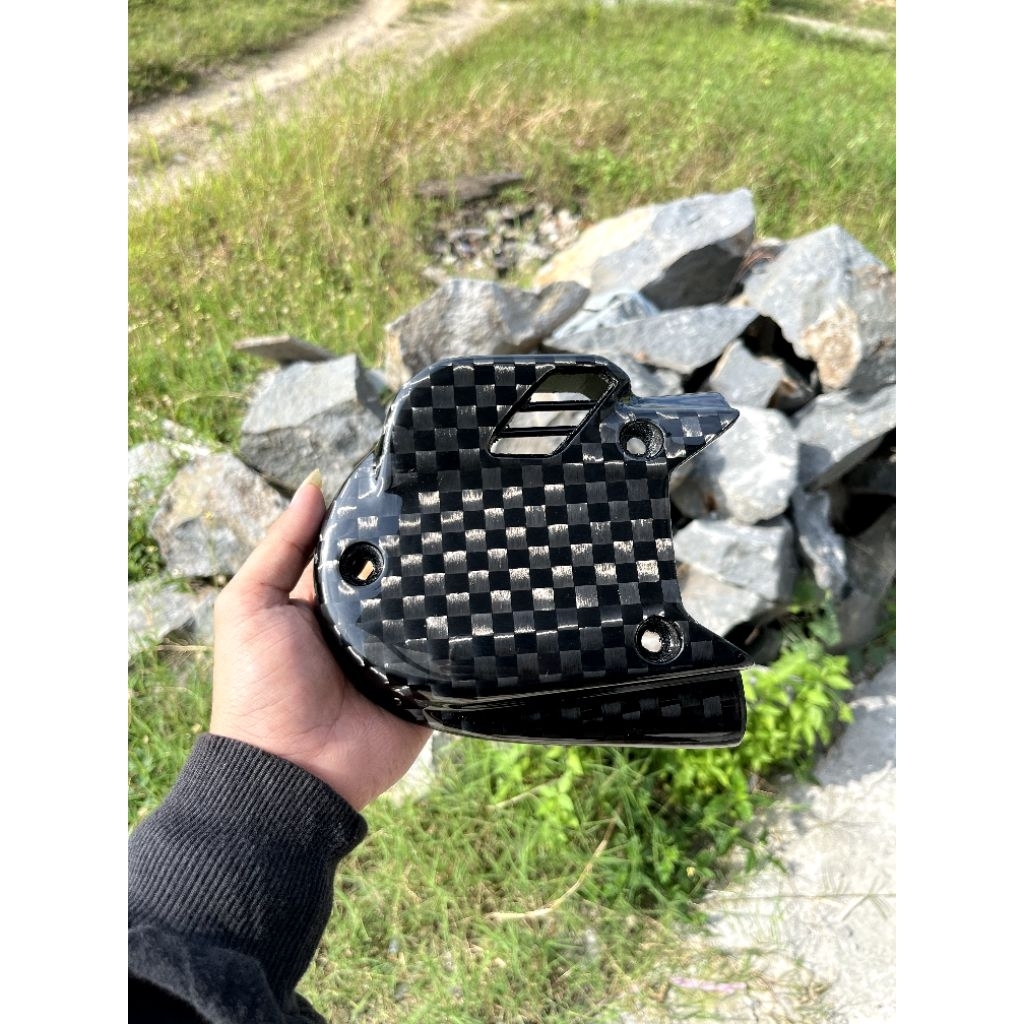 Airduct CVT PCX CBU Karbon Kevlar Spreadtow