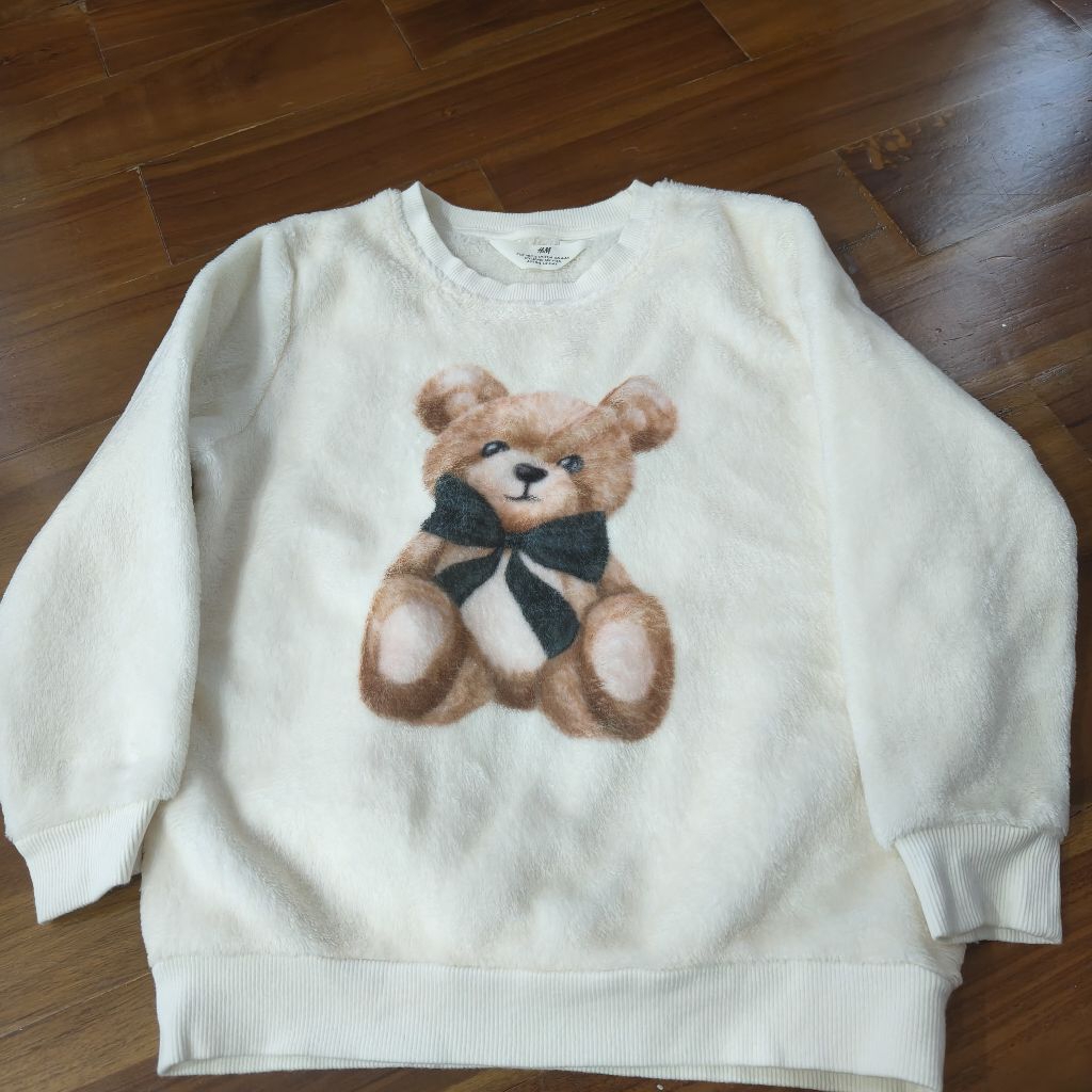 preloved sweater anak hnm jaket musim dingin anak sweater bulu