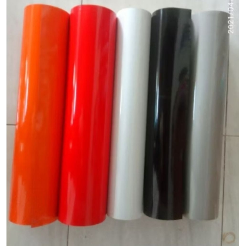 stiker seicholite pospor bahan cutting stiker nyala per meter