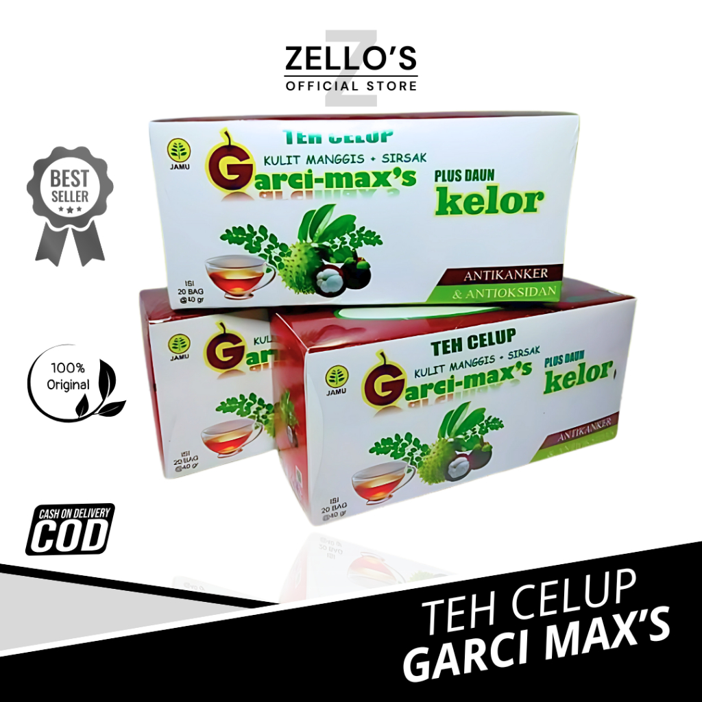 

Teh Kolestrol dan Diabetes Garci-Max's Daun Kelor Isi 20 Kantung