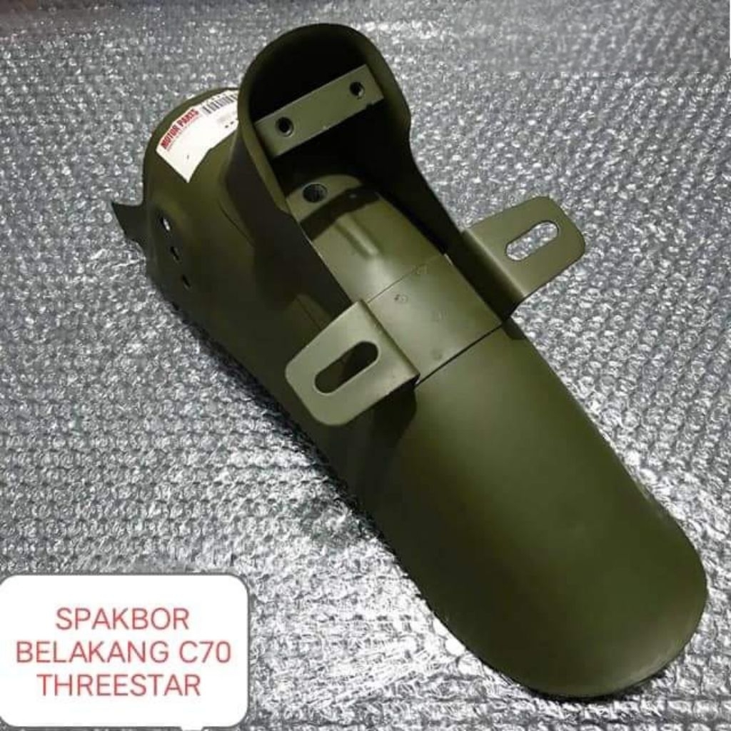 SPAKBOR BELAKANG SAYAP BELAKANG HONDA C70 ORIGINAL THREESTAR